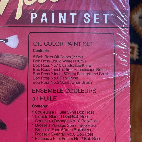 Vintage Bob Ross Master Paint Set - New Unopened Collector’s Set - Picture 5 of 7